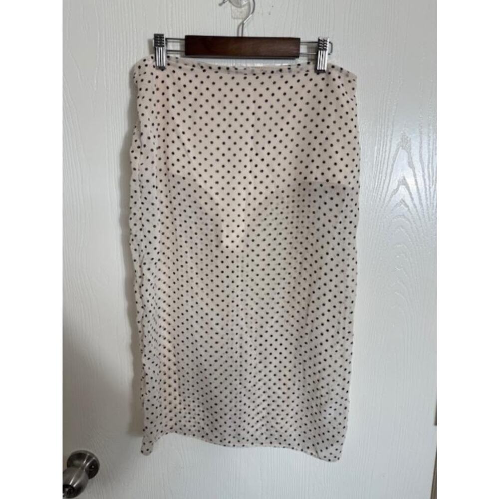 ✨ Y2K Dream Sheer Polka Dot Midi Skirt-S Coachella ✨